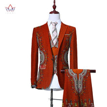 Load image into Gallery viewer, (Jacket+Vest+Pants)Blazers for Men 3 Piece Slim Fit Cowboy Wedding Men Suit Retro Gentleman Mens&#39; African Clothing 6XL WYN230