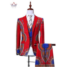 Load image into Gallery viewer, (Jacket+Vest+Pants)Blazers for Men 3 Piece Slim Fit Cowboy Wedding Men Suit Retro Gentleman Mens&#39; African Clothing 6XL WYN230