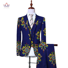 Load image into Gallery viewer, (Jacket+Vest+Pants)Blazers for Men 3 Piece Slim Fit Cowboy Wedding Men Suit Retro Gentleman Mens&#39; African Clothing 6XL WYN230