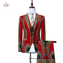 Load image into Gallery viewer, (Jacket+Vest+Pants)Blazers for Men 3 Piece Slim Fit Cowboy Wedding Men Suit Retro Gentleman Mens&#39; African Clothing 6XL WYN230