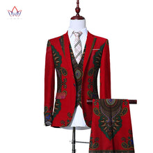Load image into Gallery viewer, (Jacket+Vest+Pants)Blazers for Men 3 Piece Slim Fit Cowboy Wedding Men Suit Retro Gentleman Mens&#39; African Clothing 6XL WYN230