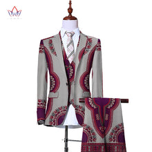 Load image into Gallery viewer, (Jacket+Vest+Pants)Blazers for Men 3 Piece Slim Fit Cowboy Wedding Men Suit Retro Gentleman Mens&#39; African Clothing 6XL WYN230