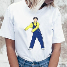 Load image into Gallery viewer, Kpop T Shirt JIN SUGA J HOPE Women JIMIN V JUNGKOOK Top Tshirt for K pop Korean Tees Funny Graphic Female T-shirt K-pop