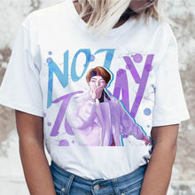 Load image into Gallery viewer, Kpop T Shirt JIN SUGA J HOPE Women JIMIN V JUNGKOOK Top Tshirt for K pop Korean Tees Funny Graphic Female T-shirt K-pop