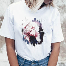 Load image into Gallery viewer, Kpop T Shirt JIN SUGA J HOPE Women JIMIN V JUNGKOOK Top Tshirt for K pop Korean Tees Funny Graphic Female T-shirt K-pop