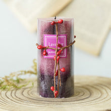 Load image into Gallery viewer, Smokeless Tea Candle Decoration Petal DIY Soy Wax Pure Natural Landscape Glass Tea Candlestick