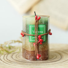 Load image into Gallery viewer, Smokeless Tea Candle Decoration Petal DIY Soy Wax Pure Natural Landscape Glass Tea Candlestick