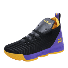 Load image into Gallery viewer, New High Top Lebron James 16 Basketball Shoes Cushion Shockproof Couple Georgetown Athletic Jordans Outdoor Sports Sneaksers