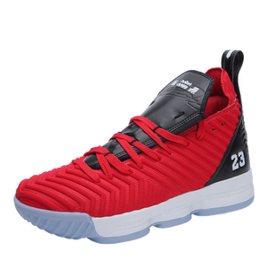 New High Top Lebron James 16 Basketball Shoes Cushion Shockproof Couple Georgetown Athletic Jordans Outdoor Sports Sneaksers