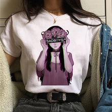 Load image into Gallery viewer, aesthetic t shirt vaporwave Michelangelo women fashion new harajuku tshirt Casual korean style Graphic hip hop t-shirt female