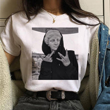 Load image into Gallery viewer, aesthetic t shirt vaporwave Michelangelo women fashion new harajuku tshirt Casual korean style Graphic hip hop t-shirt female