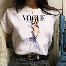 Load image into Gallery viewer, vogue princess t shirt aesthetic women fashion girls 90s tshirt harajuku ulzzang print Graphic summer t-shirt top tee female