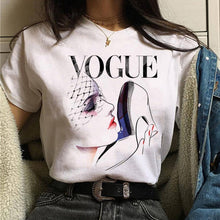 Load image into Gallery viewer, vogue princess t shirt aesthetic women fashion girls 90s tshirt harajuku ulzzang print Graphic summer t-shirt top tee female