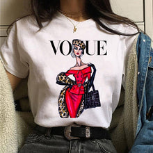 Load image into Gallery viewer, vogue princess t shirt aesthetic women fashion girls 90s tshirt harajuku ulzzang print Graphic summer t-shirt top tee female