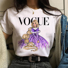 Load image into Gallery viewer, vogue princess t shirt aesthetic women fashion girls 90s tshirt harajuku ulzzang print Graphic summer t-shirt top tee female