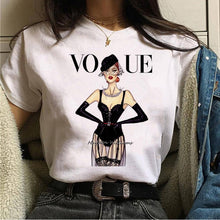Load image into Gallery viewer, vogue princess t shirt aesthetic women fashion girls 90s tshirt harajuku ulzzang print Graphic summer t-shirt top tee female