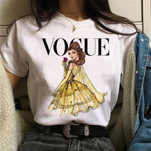 Load image into Gallery viewer, vogue princess t shirt aesthetic women fashion girls 90s tshirt harajuku ulzzang print Graphic summer t-shirt top tee female