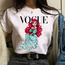 Load image into Gallery viewer, vogue princess t shirt aesthetic women fashion girls 90s tshirt harajuku ulzzang print Graphic summer t-shirt top tee female