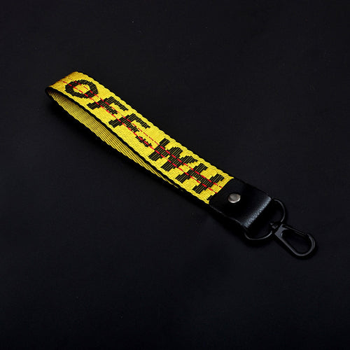 8colors Yellow White Ribbon Keychain llaveros mujer sleutelhanger Chaveiro Lady Phone Case Wallet key chains porte clef For Bag