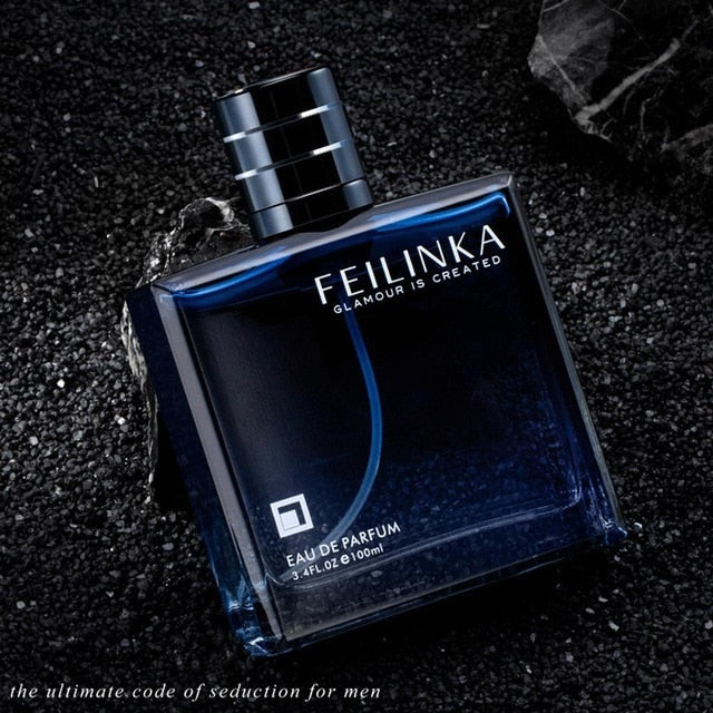 VIBRANT GLAMOUR 100ml Men Perfume Classic Cologne Wood Long-lasting Gentleman Male Fragrance Spray Parfum