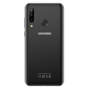 Doogee N20 4G Smartphone 6.3" Waterdrop Screen Mobile Phone 4GB+64GB Octa Core 16MP Triple Rear Cameras 4350mAh 10w Quick Charge