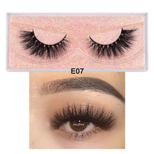 Load image into Gallery viewer, Visofree Mink Eyelashes 100% Cruelty free Handmade 3D Mink Lashes Full Strip Lashes Soft False Eyelashes Makeup  Lashes E11