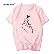 Load image into Gallery viewer, Women&#39;s t-shirt Harajuku love t shirt women feminina ladies Than heart ulzzang graphic t shirts women 2019 summer femme clothes