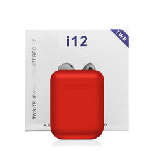 Load image into Gallery viewer, True Wireless Stereo Earbuds i12 TWS Bluetooth Earphone Mini Wireless Headphones Touch Headset fone de ouvido PK i7s i9s i11