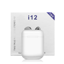 Load image into Gallery viewer, True Wireless Stereo Earbuds i12 TWS Bluetooth Earphone Mini Wireless Headphones Touch Headset fone de ouvido PK i7s i9s i11
