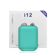 Load image into Gallery viewer, True Wireless Stereo Earbuds i12 TWS Bluetooth Earphone Mini Wireless Headphones Touch Headset fone de ouvido PK i7s i9s i11