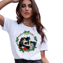 Load image into Gallery viewer, ZOGANKI Women Casual T Shirt Funny Cartoon Print Tops Tee Summer Short Sleeve Tee Shirts Female Graphic T-shirt Tops