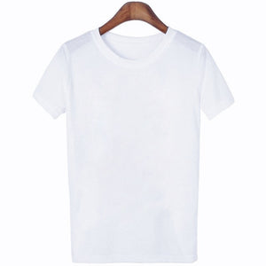 ZOGANKI Women Casual T Shirt Funny Cartoon Print Tops Tee Summer Short Sleeve Tee Shirts Female Graphic T-shirt Tops