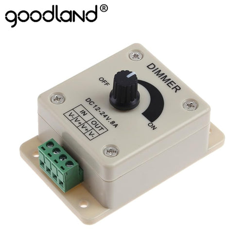 Voltage Regulator DC-DC Voltage Stabilizer 8A Power Supply Adjustable Speed Controller DC 12V LED Dimmer 12 V