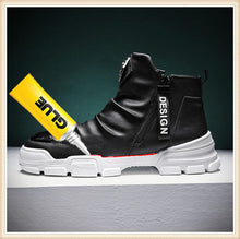 Load image into Gallery viewer, New Handmade Ankle Boots for Young Men Genuine Leather Fashion Snow Boots Super Quality Men Brand Designer Shoes 5#20/10D50