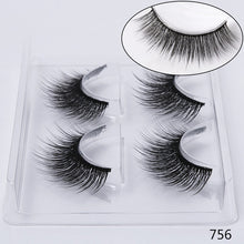 Load image into Gallery viewer, SEXYSHEEP 2/8/20 pairs 15-20mm natural 3D false eyelashes fake lashes makeup kit Mink Lashes extension mink eyelashes maquiagem