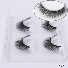Load image into Gallery viewer, SEXYSHEEP 2/8/20 pairs 15-20mm natural 3D false eyelashes fake lashes makeup kit Mink Lashes extension mink eyelashes maquiagem