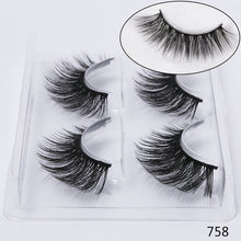 Load image into Gallery viewer, SEXYSHEEP 2/8/20 pairs 15-20mm natural 3D false eyelashes fake lashes makeup kit Mink Lashes extension mink eyelashes maquiagem