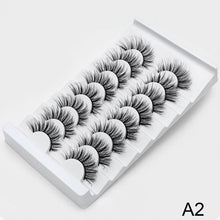 Load image into Gallery viewer, SEXYSHEEP 2/8/20 pairs 15-20mm natural 3D false eyelashes fake lashes makeup kit Mink Lashes extension mink eyelashes maquiagem