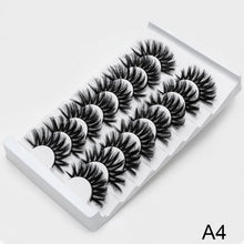 Load image into Gallery viewer, SEXYSHEEP 2/8/20 pairs 15-20mm natural 3D false eyelashes fake lashes makeup kit Mink Lashes extension mink eyelashes maquiagem