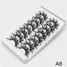 Load image into Gallery viewer, SEXYSHEEP 2/8/20 pairs 15-20mm natural 3D false eyelashes fake lashes makeup kit Mink Lashes extension mink eyelashes maquiagem