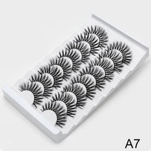 Load image into Gallery viewer, SEXYSHEEP 2/8/20 pairs 15-20mm natural 3D false eyelashes fake lashes makeup kit Mink Lashes extension mink eyelashes maquiagem