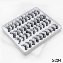 Load image into Gallery viewer, SEXYSHEEP 2/8/20 pairs 15-20mm natural 3D false eyelashes fake lashes makeup kit Mink Lashes extension mink eyelashes maquiagem