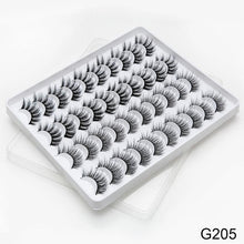 Load image into Gallery viewer, SEXYSHEEP 2/8/20 pairs 15-20mm natural 3D false eyelashes fake lashes makeup kit Mink Lashes extension mink eyelashes maquiagem