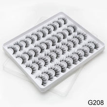 Load image into Gallery viewer, SEXYSHEEP 2/8/20 pairs 15-20mm natural 3D false eyelashes fake lashes makeup kit Mink Lashes extension mink eyelashes maquiagem