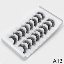Load image into Gallery viewer, SEXYSHEEP 2/8/20 pairs 15-20mm natural 3D false eyelashes fake lashes makeup kit Mink Lashes extension mink eyelashes maquiagem