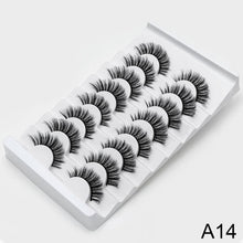 Load image into Gallery viewer, SEXYSHEEP 2/8/20 pairs 15-20mm natural 3D false eyelashes fake lashes makeup kit Mink Lashes extension mink eyelashes maquiagem