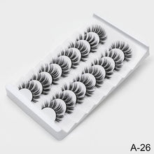 Load image into Gallery viewer, SEXYSHEEP 2/8/20 pairs 15-20mm natural 3D false eyelashes fake lashes makeup kit Mink Lashes extension mink eyelashes maquiagem