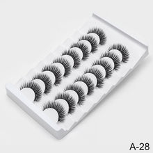 Load image into Gallery viewer, SEXYSHEEP 2/8/20 pairs 15-20mm natural 3D false eyelashes fake lashes makeup kit Mink Lashes extension mink eyelashes maquiagem