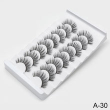 Load image into Gallery viewer, SEXYSHEEP 2/8/20 pairs 15-20mm natural 3D false eyelashes fake lashes makeup kit Mink Lashes extension mink eyelashes maquiagem