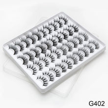 Load image into Gallery viewer, SEXYSHEEP 2/8/20 pairs 15-20mm natural 3D false eyelashes fake lashes makeup kit Mink Lashes extension mink eyelashes maquiagem